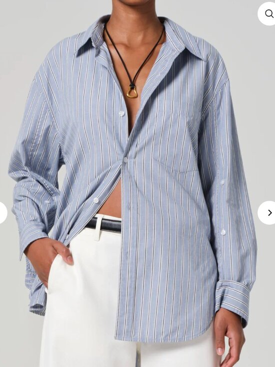 Citizens Of Humanity Tops - Citizens of Humanity Striped Kayla Shirt